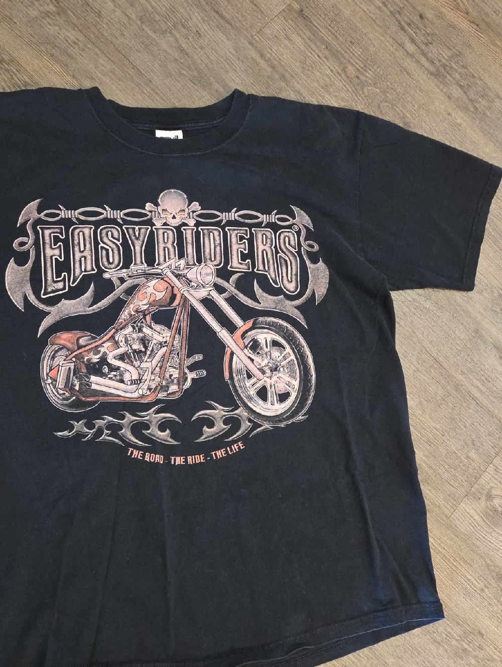 Easy Riders Motorcycle Graphic T-Shirt (Unisex)